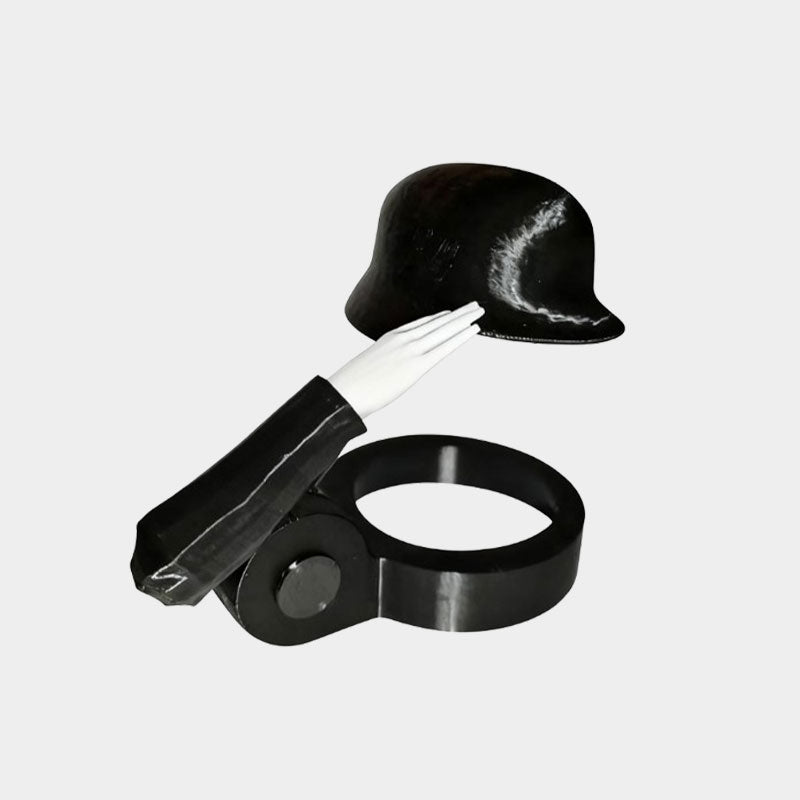 🍻 Soldier Salute Beer Bottle Helmet 🎖️