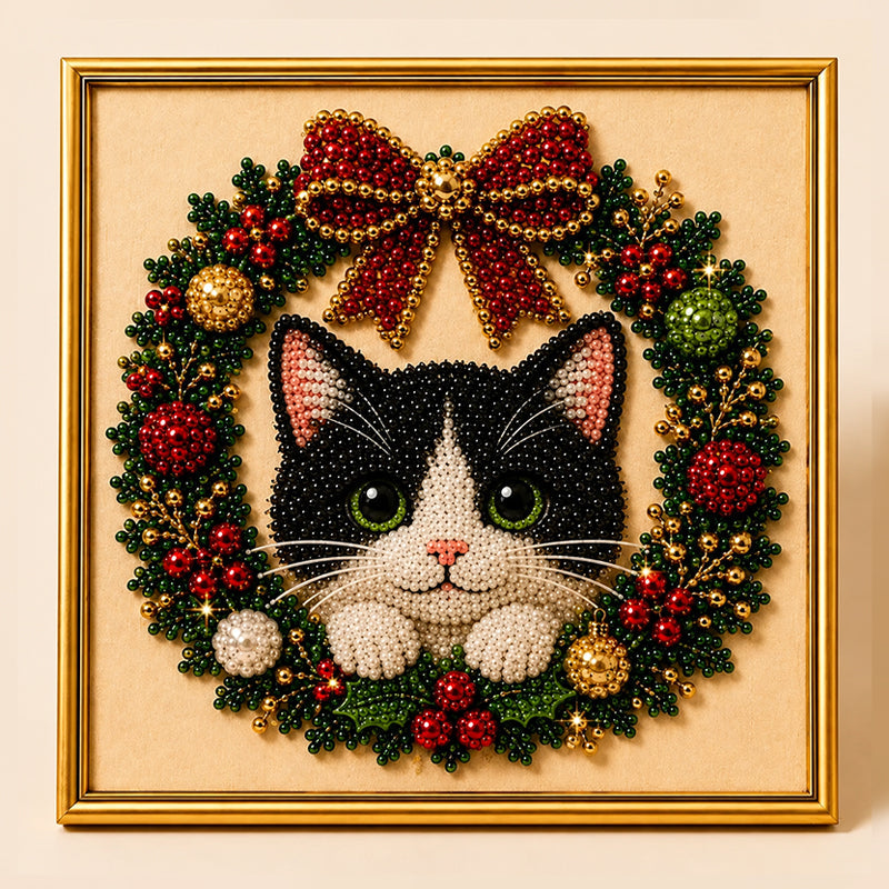 ✨Festive Feline Bead Art Kits