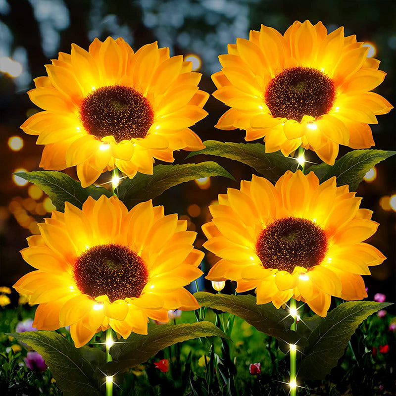 🌻 Light up your summer with sunflower lanterns! ✨ Solar-powered garden lanterns with LED lights – 50% off now!