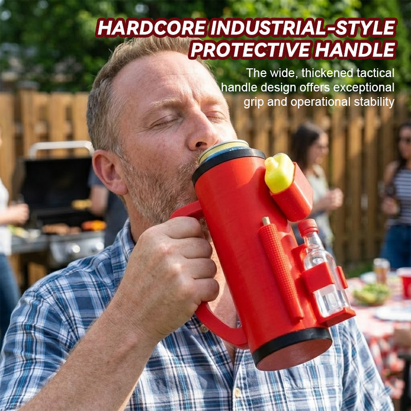 🔥Ultimate Cruise Cup 7.0🍺 🚢 — The Tactical Reloadable Companion for Every Party Animal