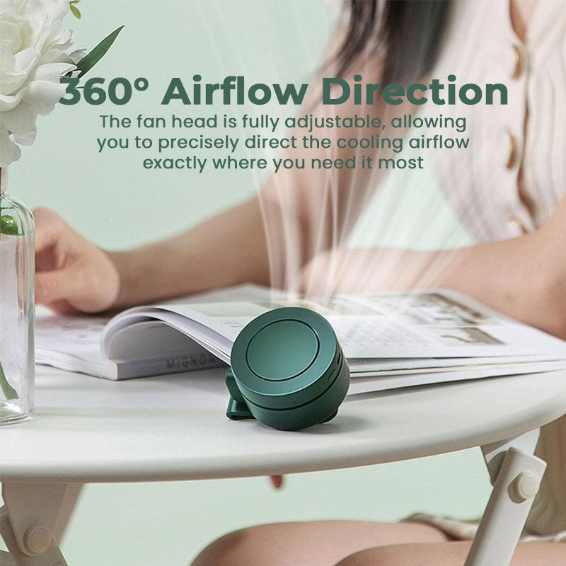 🔥Hands-Free Waist Clip Fan • Stay Cool Anywhere, Anytime