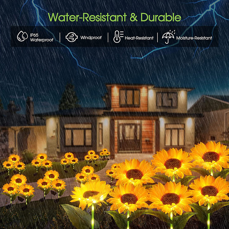 🌻 Light up your summer with sunflower lanterns! ✨ Solar-powered garden lanterns with LED lights – 50% off now!