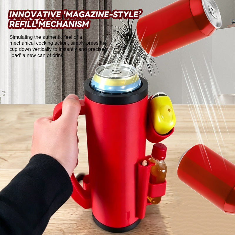 🔥Ultimate Cruise Cup 7.0🍺 🚢 — The Tactical Reloadable Companion for Every Party Animal