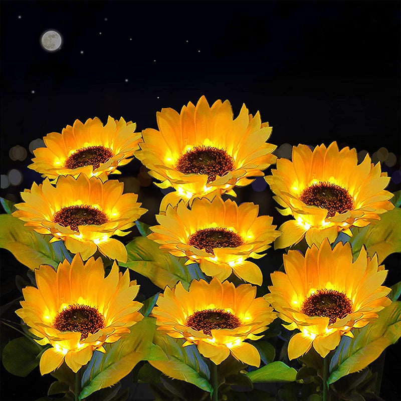 🌻 Light up your summer with sunflower lanterns! ✨ Solar-powered garden lanterns with LED lights – 50% off now!