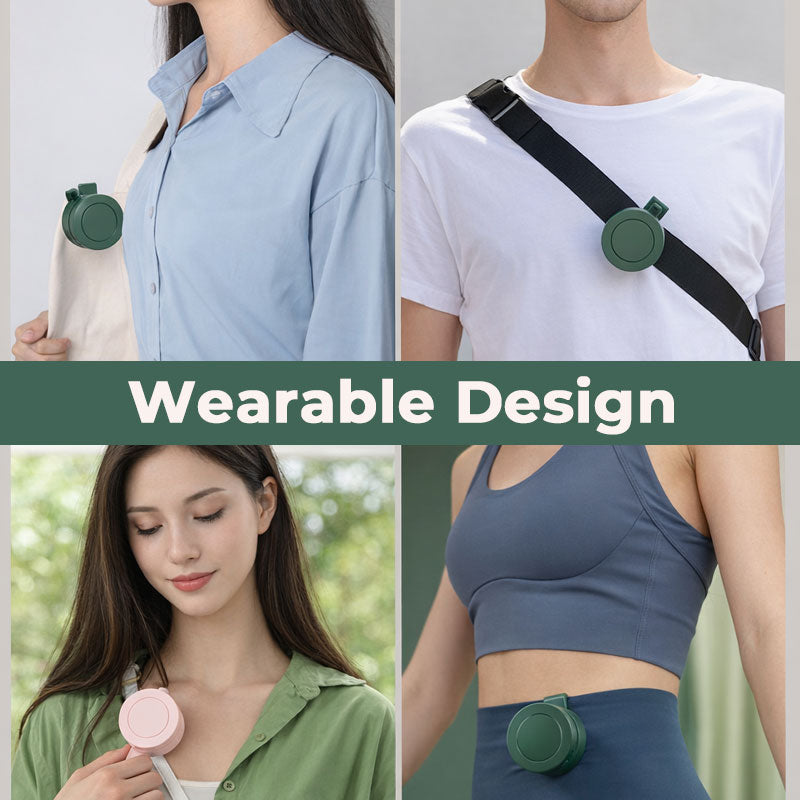 🔥Hands-Free Waist Clip Fan • Stay Cool Anywhere, Anytime