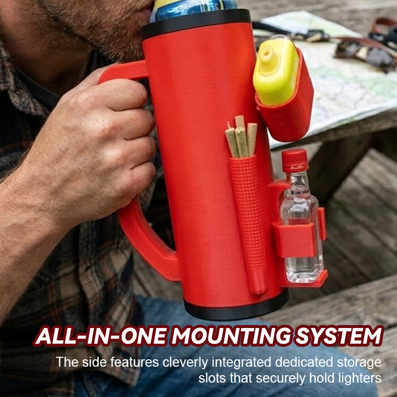 🔥Ultimate Cruise Cup 7.0🍺 🚢 — The Tactical Reloadable Companion for Every Party Animal