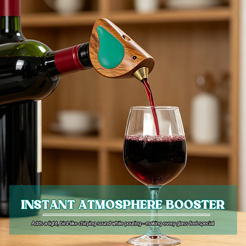 🐦🍷Little Bird Wine Pourer