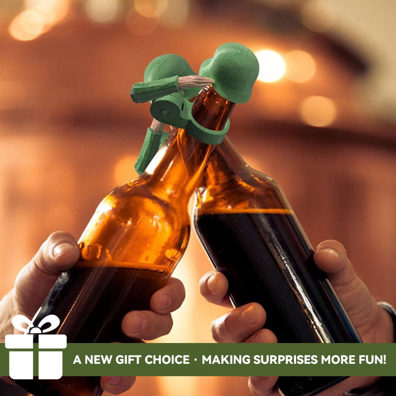 🍻 Soldier Salute Beer Bottle Helmet 🎖️