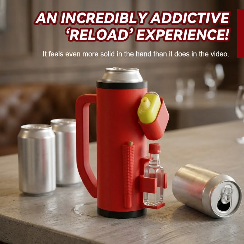 🔥Ultimate Cruise Cup 7.0🍺 🚢 — The Tactical Reloadable Companion for Every Party Animal