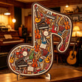 🎶Musical Note Instrument Jigsaw Puzzle Ornament