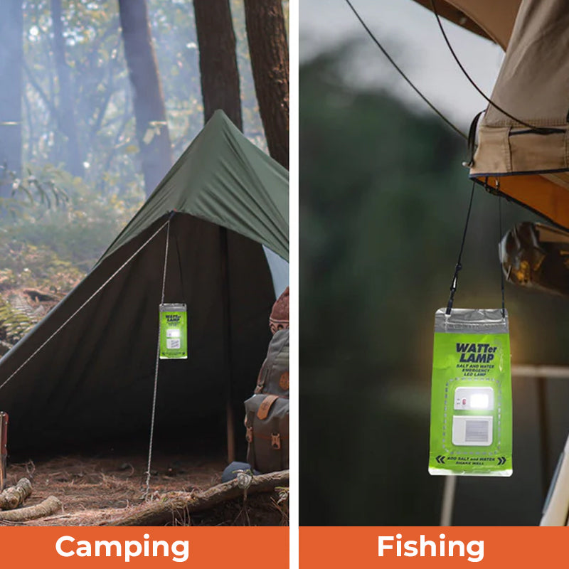 🏕️Wilderness Survival Salt Water Lamp