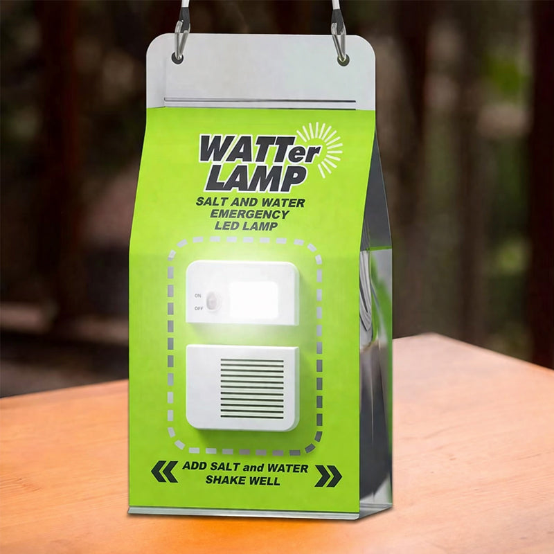 🏕️Wilderness Survival Salt Water Lamp