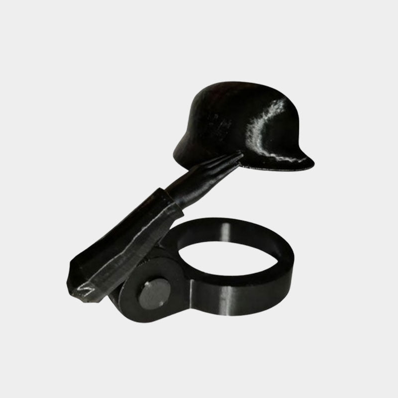 🍻 Soldier Salute Beer Bottle Helmet 🎖️