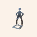 Outdoor Human-Shaped Sausage Grill