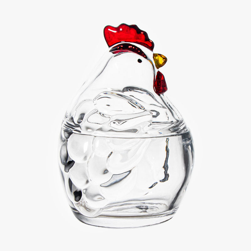 🐔Little Rooster Glass Animal Ornament